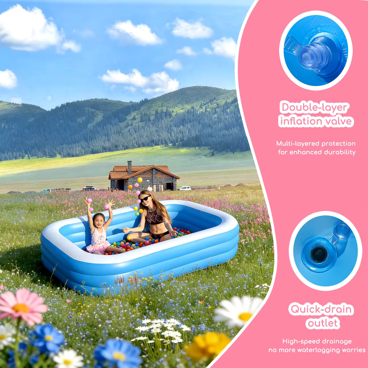 Big Large pools For Family Swimming