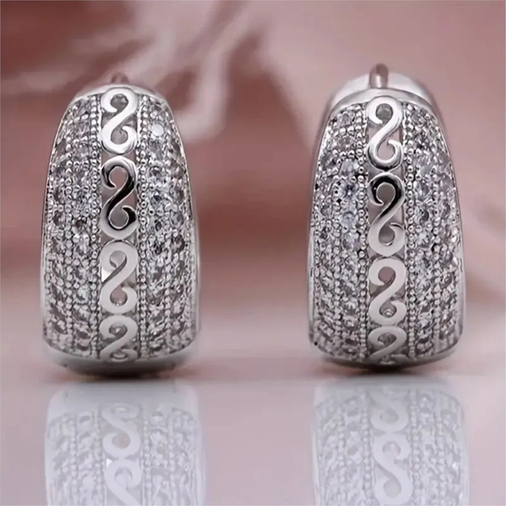 Light Luxury Hoop Earrings