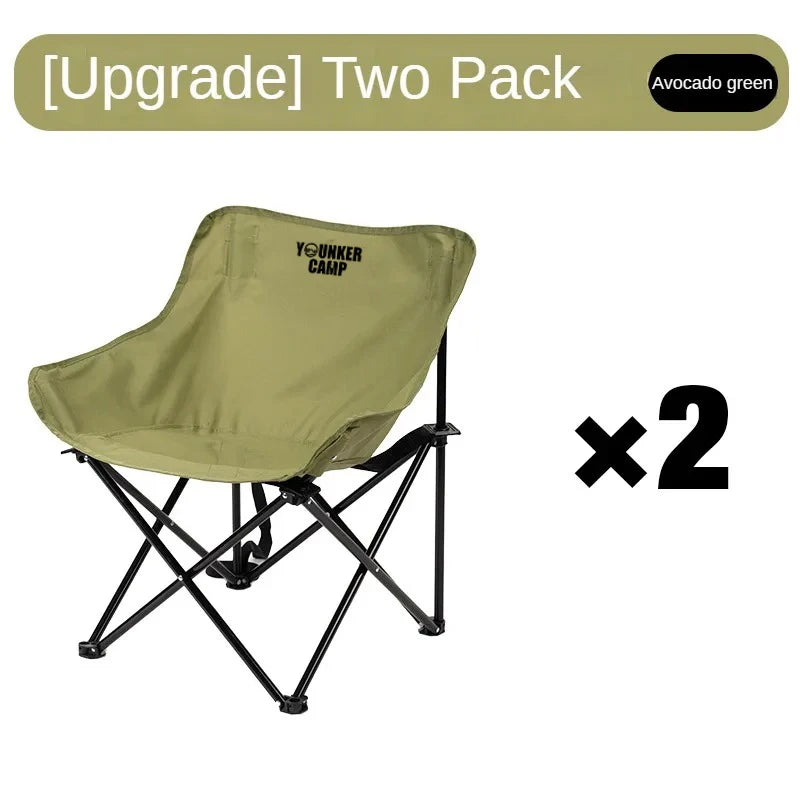 Outdoor Folding Moon Chairs