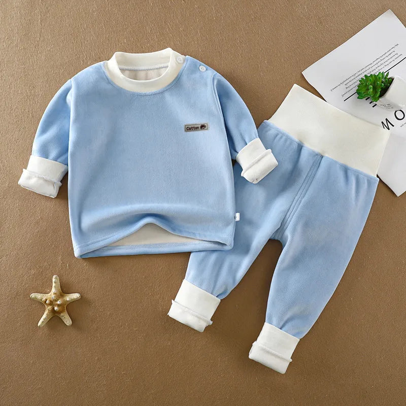Kids Thermal Autumn/Winter Pajamas Sets
