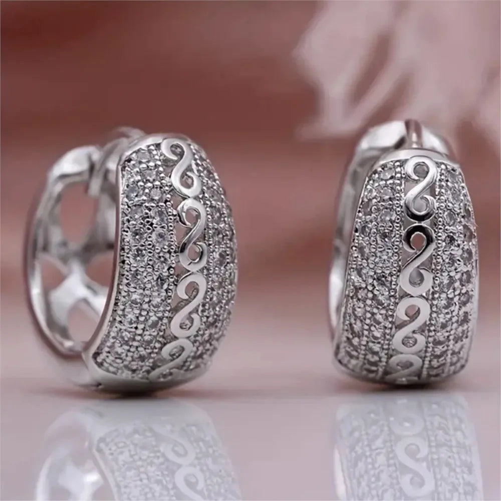 Light Luxury Hoop Earrings