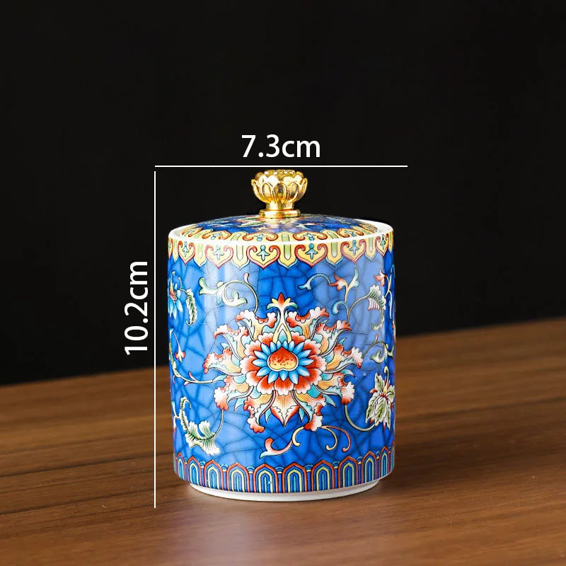 Ceramic Decorative Canister