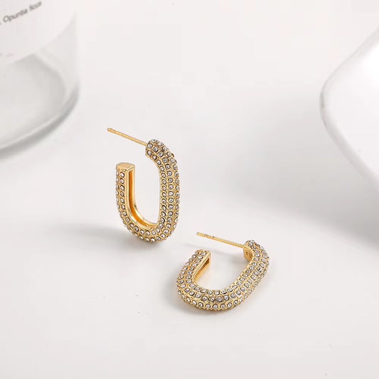 Fashion Round Hoop Earrings