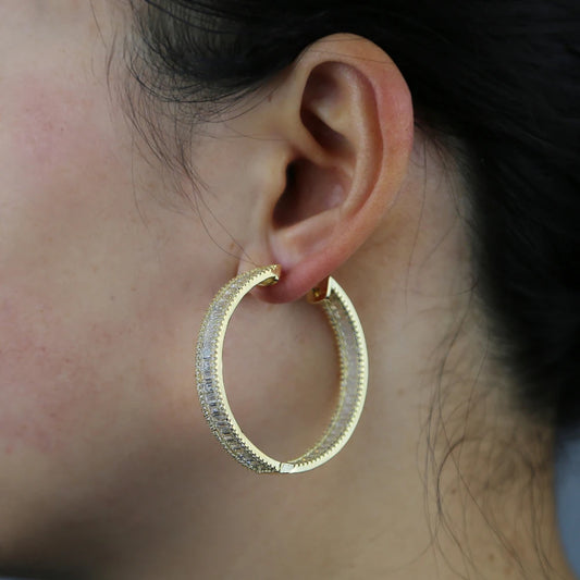 Gorgeous Fashion Circle Hoop Earrings