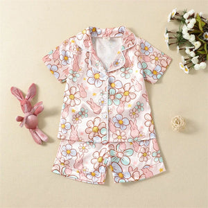 Girls Easter Pajamas Set