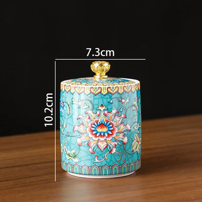 Ceramic Decorative Canister