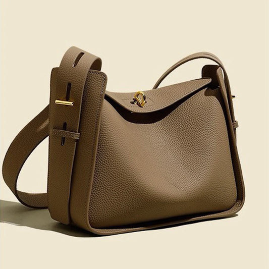 New Genuine Leather Luxury Crossbody Bag