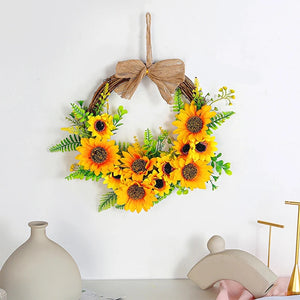Spring/Summer Sunflower Wreath