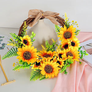 Spring/Summer Sunflower Wreath