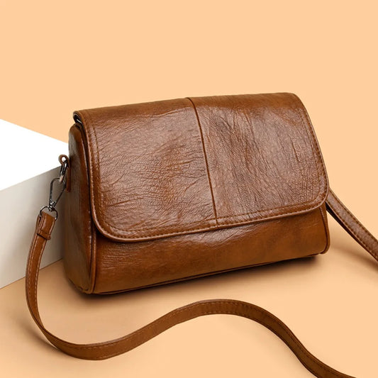Leather Crossbody Shoulder Bag