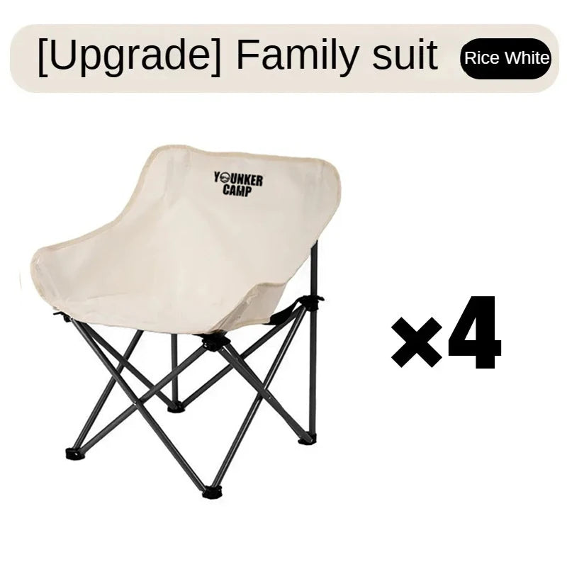 Outdoor Folding Moon Chairs