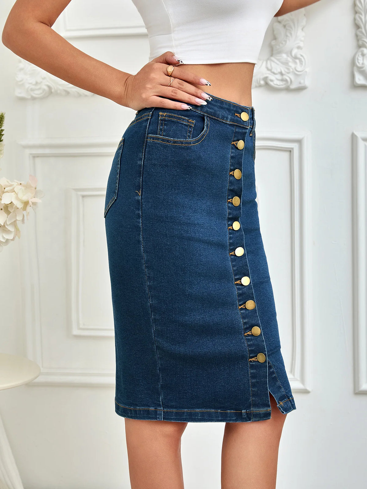 Women's New Denim Skirt