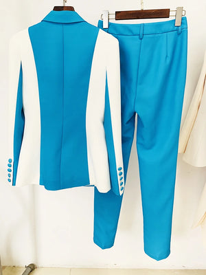Women's Designer Flare Pants Suit