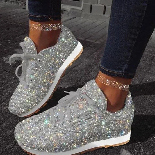 Women Bling Sneakers