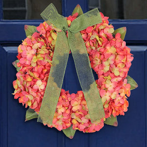 Open image in slideshow, Fall Hydrangea Wreath
