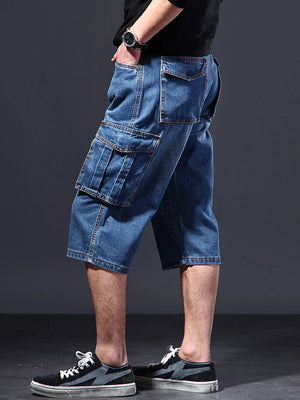 Men's Casual Denim Shorts