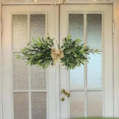 Artificial Olive Outdoor Wreath