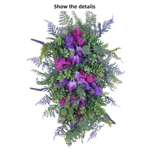 Open image in slideshow, Spring Tulip Door Wreath
