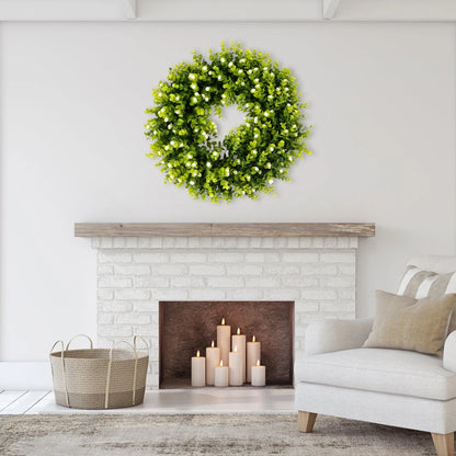 Artificial Colorful Spring Wreath