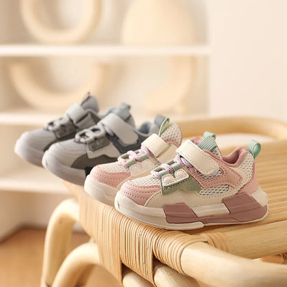 Children New Fashion Spring Design Mesh Sneakers