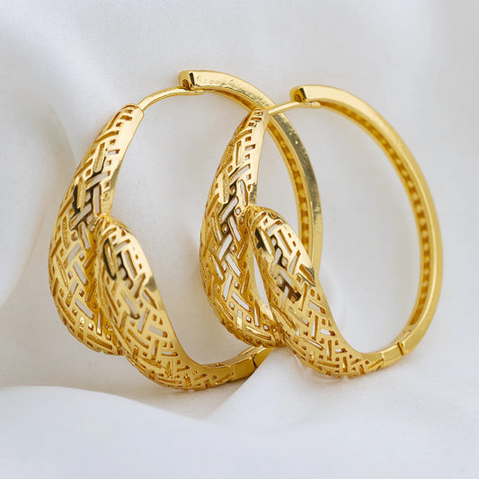 Exquisite Hoop Earrings
