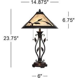 Rustic Vintage Style Table Lamp