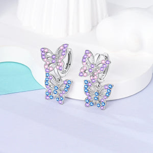 Butterfly Elegant Drop Earrings