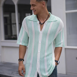 Open image in slideshow, Men&#39;s Summer Fashion Shirt

