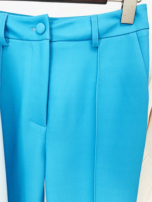 Women's Designer Flare Pants Suit
