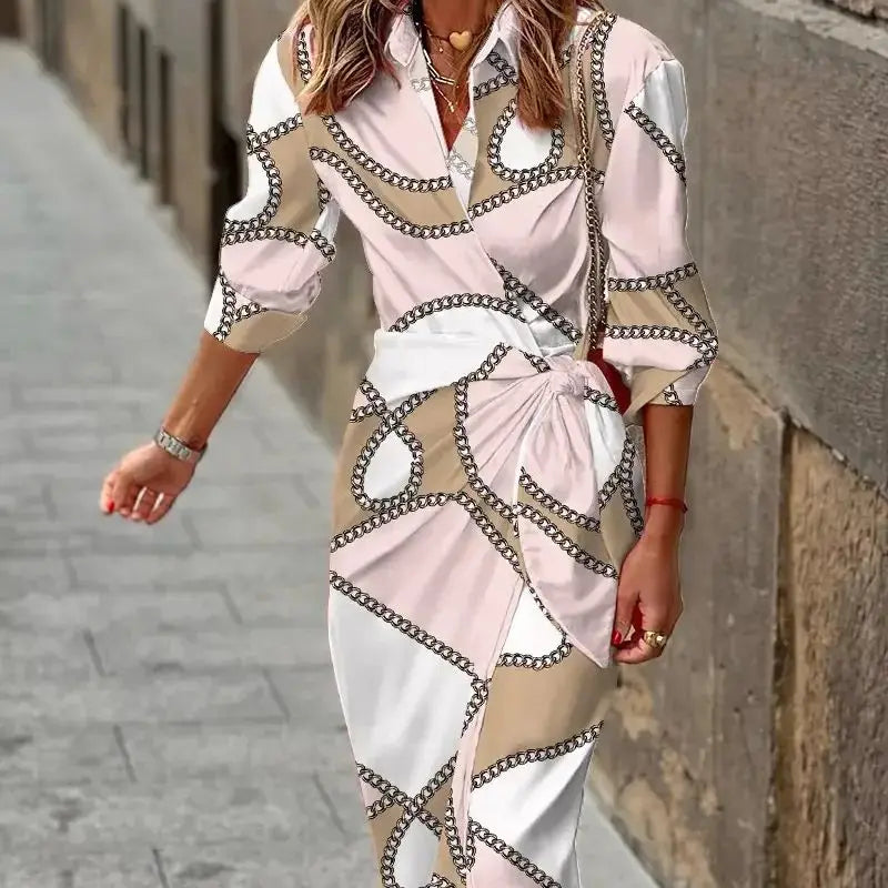 Women's Spring/Summer Printed Dress
