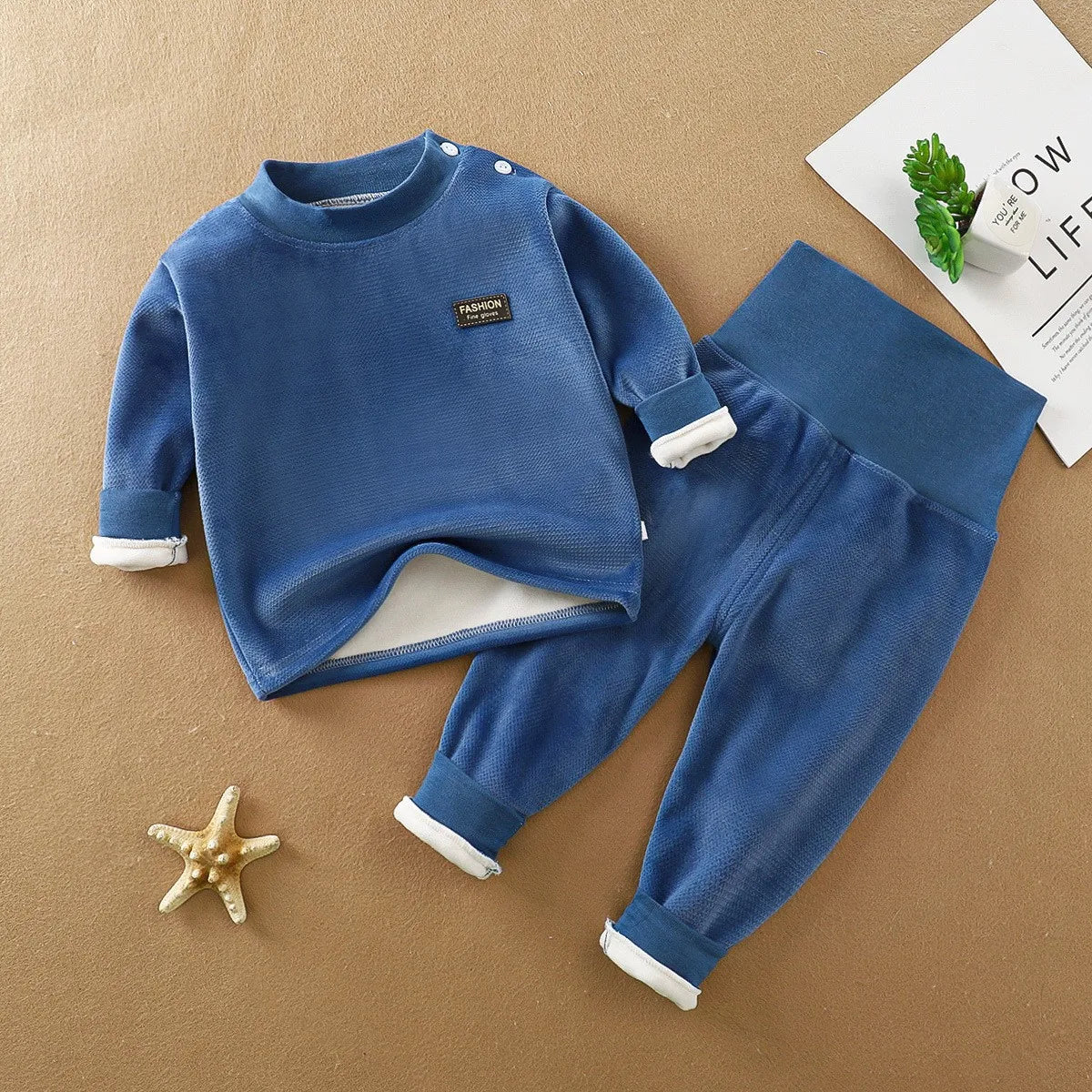 Kids Thermal Autumn/Winter Pajamas Sets