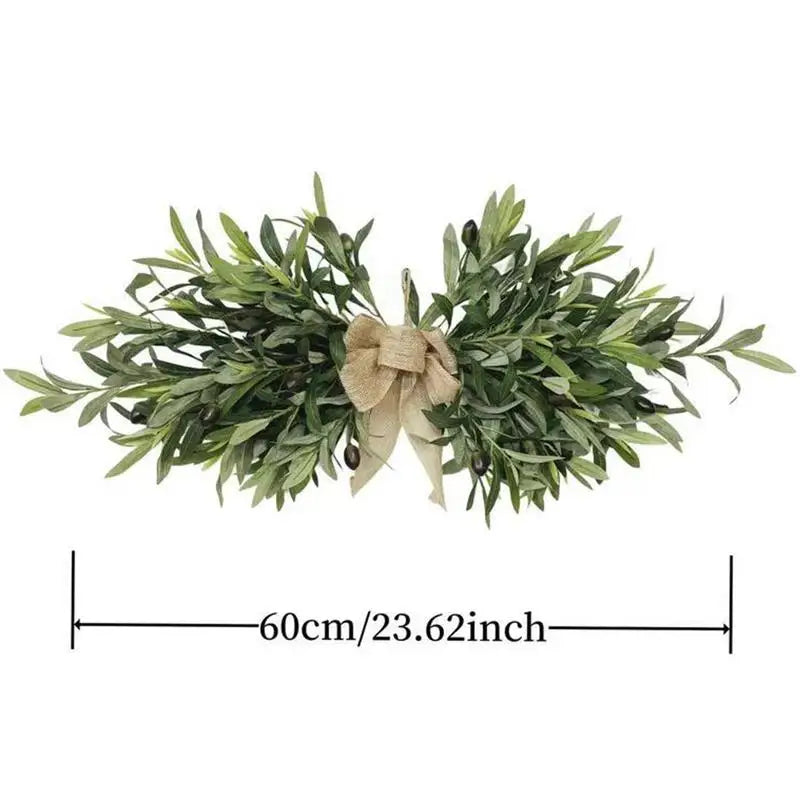 Artificial Olive Outdoor Wreath