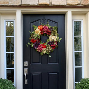 Artificial Peony Spring Wreath