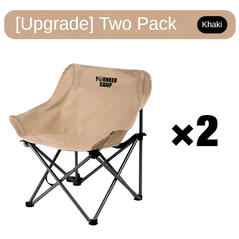 Outdoor Folding Moon Chairs
