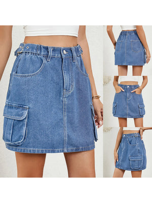 Ladies Stylish Denim Skirt