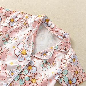 Girls Easter Pajamas Set