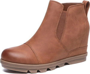 Open image in slideshow, Women&#39;s Comfort Slip-On Ankle Boots
