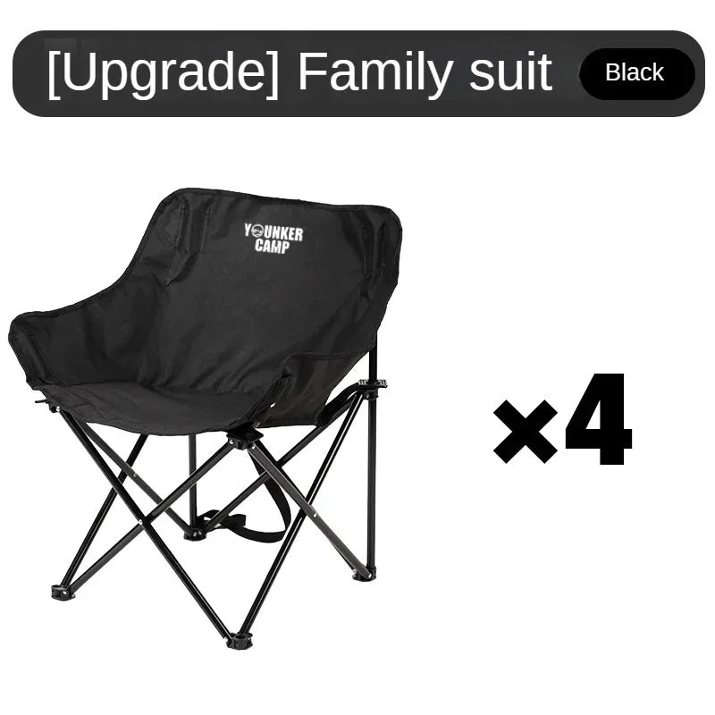 Outdoor Folding Moon Chairs