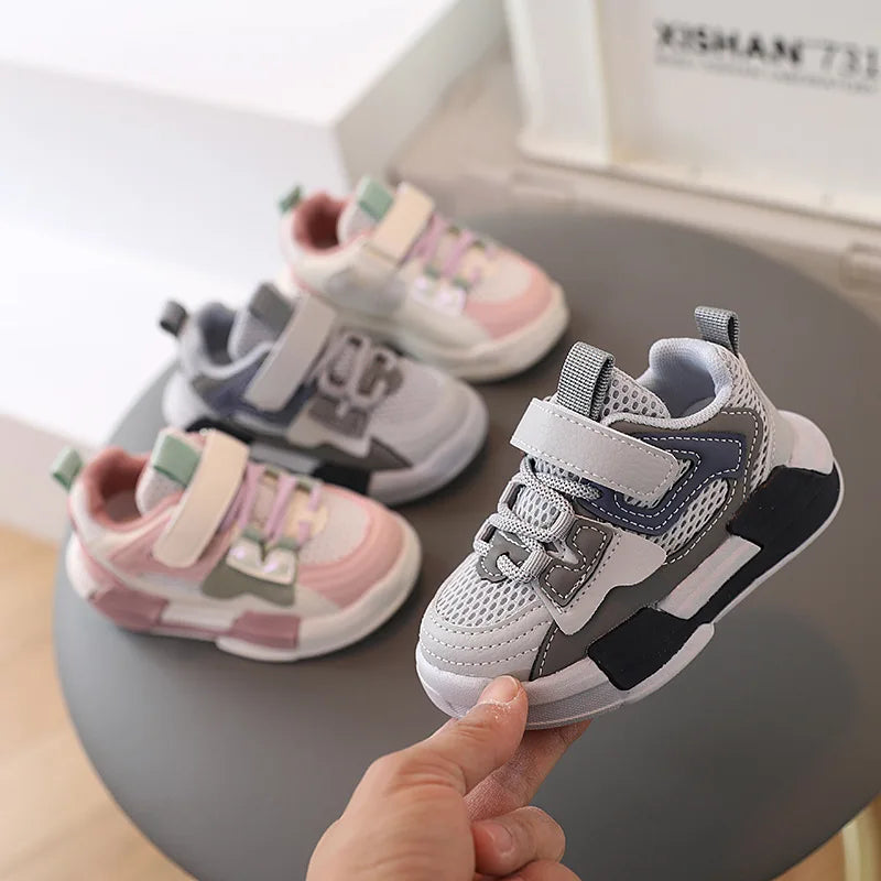 Children New Fashion Spring Design Mesh Sneakers