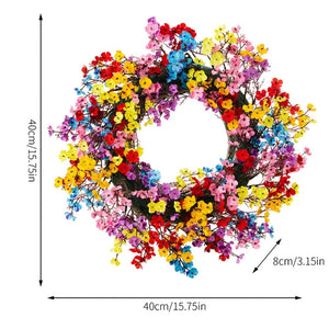 Artificial Flower Wreath