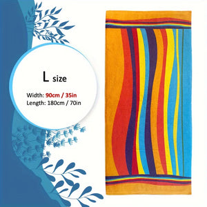 Extra Large Striped Beach Towel