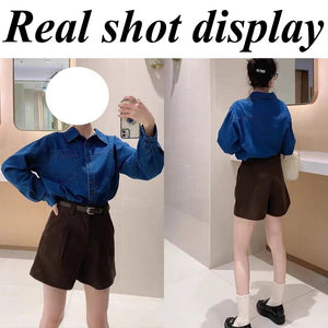 Women's Blue Denim Shirt