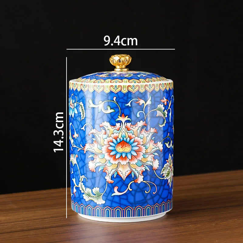 Ceramic Decorative Canister
