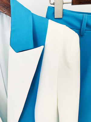 Women's Designer Flare Pants Suit