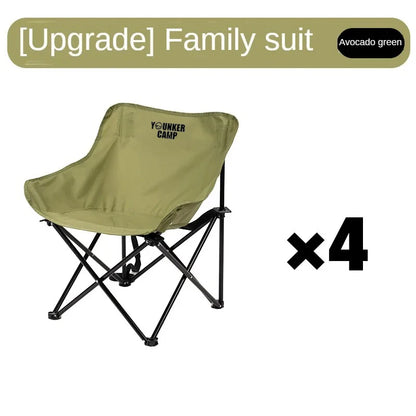 Outdoor Folding Moon Chairs