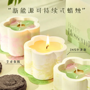 New Petal Shaped Aromatherapy Soy Wax Candle