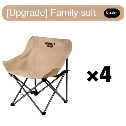 Outdoor Folding Moon Chairs