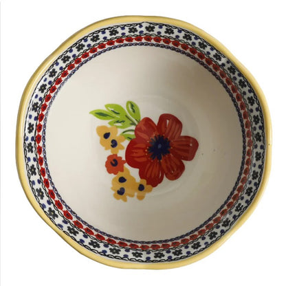 Dazzling Dahlias 12-Piece Dinnerware Set