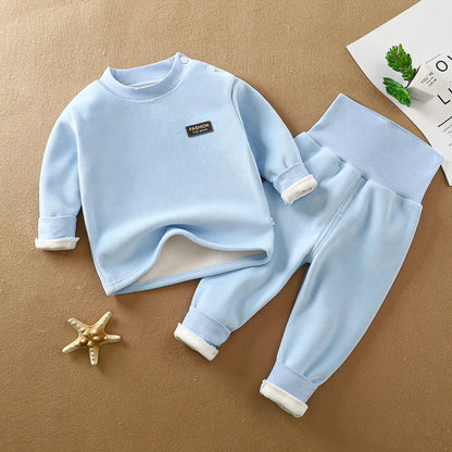 Kids Thermal Autumn/Winter Pajamas Sets