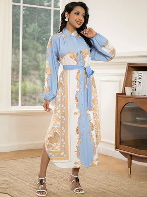 Women's Elegant Dress With Belt